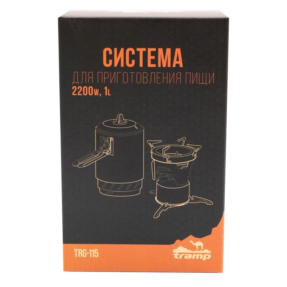 Система для приготовления пищи Tramp 1л. (оранжевый)