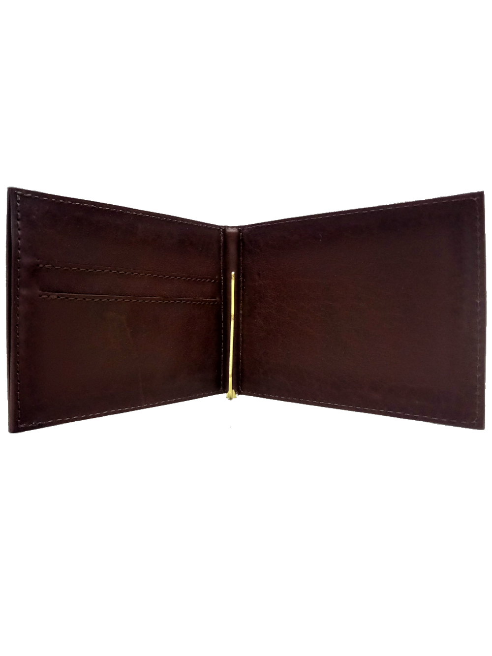 Зажим для денег «Royal». Цвет коричневый