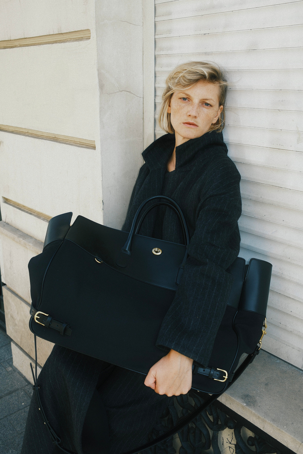 СУМКА "ПИЛОТ" ЧЕРНАЯ БОЛЬШАЯ