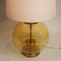 Настольная лампа Cloyd ENEIDA T1 / выс. 63 см - латунь (арт.30123)