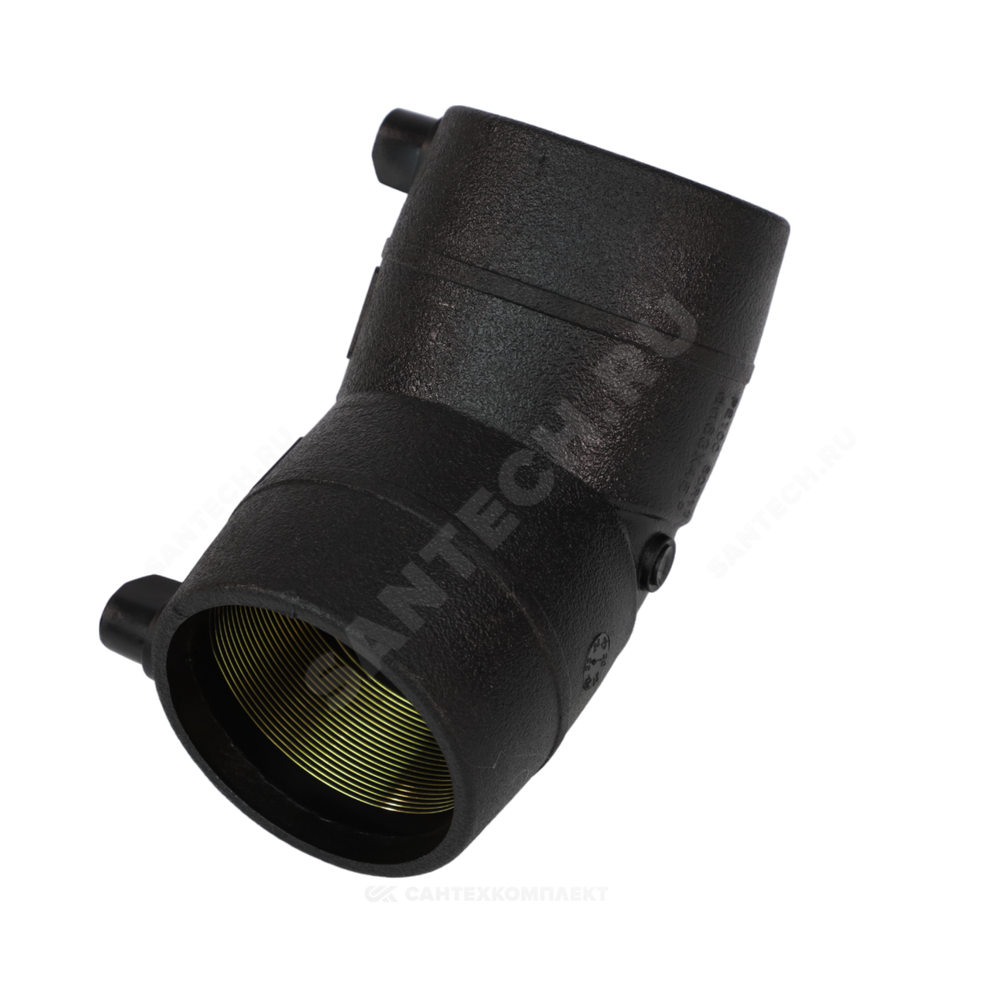 Отвод электросварной ПЭ100 Дн 90х45гр Ру16 SDR11 SMART JOINT EFL490A