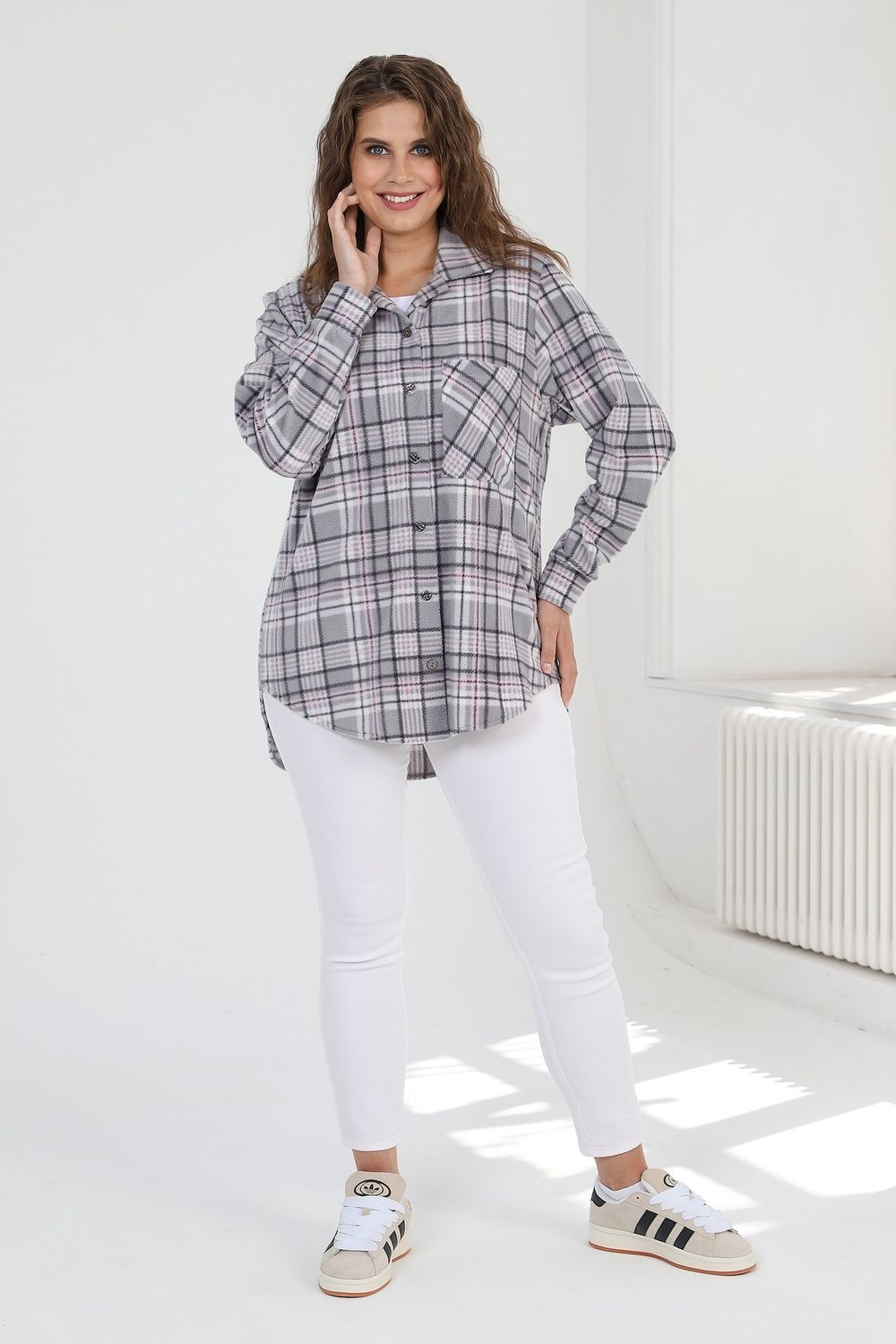 Рубашка Аркадия-1 Виотекс СЕРЫЙ