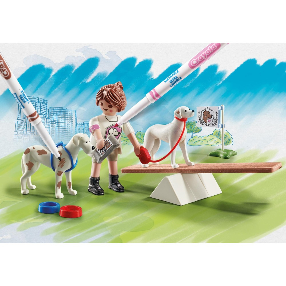 Playmobil - Color Тренинг с собаками 71517