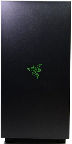 Корпус Razer Tomahawk A1 mATX, E-ATX, Mini-ITX, ATX, Midi-Tower, без БП, с окном, подсветка, 2xUSB 3.0, Audio, USB Type-C RTL