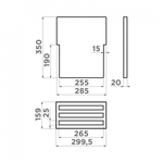 Сушка встраиваемая д/посуды Omoikiri DRY-01-LG