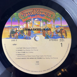 Винтажная виниловая пластинка LP Kiss Unmasked (Japan 1980) (No Obi)