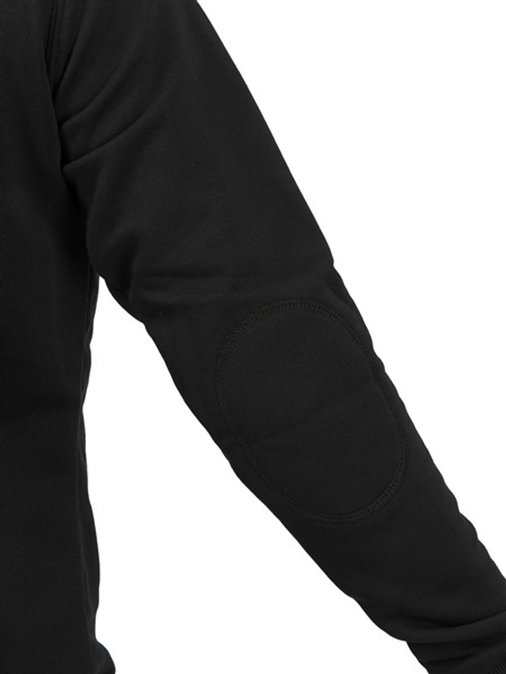 Свитшот Варгградъ мужской чёрный «LangSkip» (Puff) (с/н)