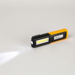 Светодиодный фонарь ЭРА Рабочие, серия Практик RA-803 аккумуляторный, крючок, магнит, miscro USB