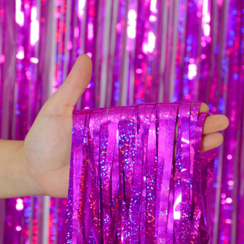 Занавес Дождик Фуше, Голография, 100*200 см ВВ