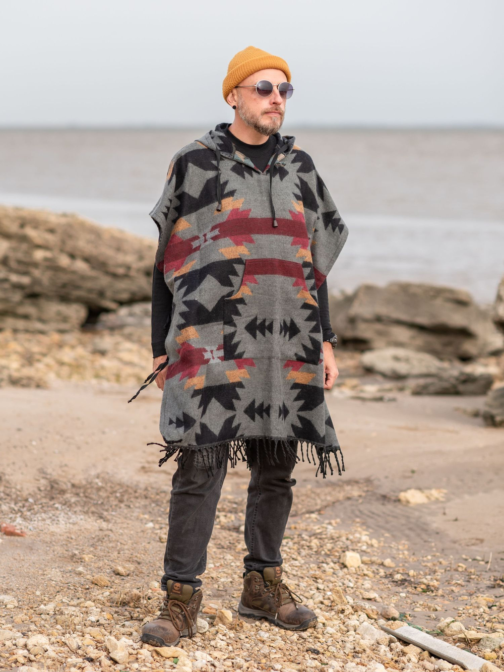 Пончо мужское BIG