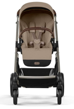 Коляска Cybex Balios S Lux TPE 2025 Cloud G i-Size Ocean Blue Plus 3 в 1 Almond Beige с дождевиками