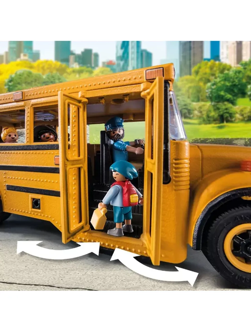 Набор Школьный автобус Playmobil 70983 свет