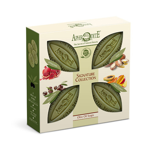 Набор оливкового мыла Aphrodite Фирменная коллекция
