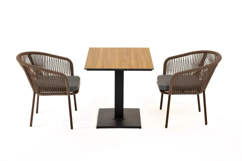 "Каффе" обеденная группа на 2 персоны, цвет "дуб"