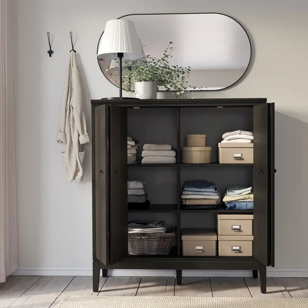 Гардероб - IKEA IDANÄS /ИДАНАС ИКЕА, 135х121х50 см, коричневый