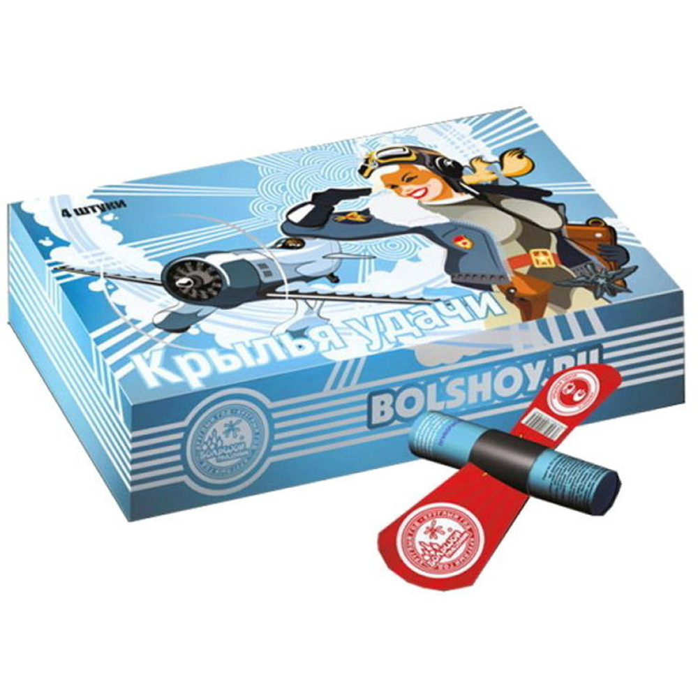 Фейерверк наземный «Крылья удачи» 4шт, НФ504012