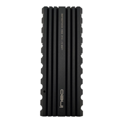 Корпус для твердотельного накопителя ineo M.2 NVMe (PCIe) USB 3.2 Gen 2 Type-C прочный в военном исполнении (планка Пикатинни) встроенный переключатель защиты от записи C2597-NVME