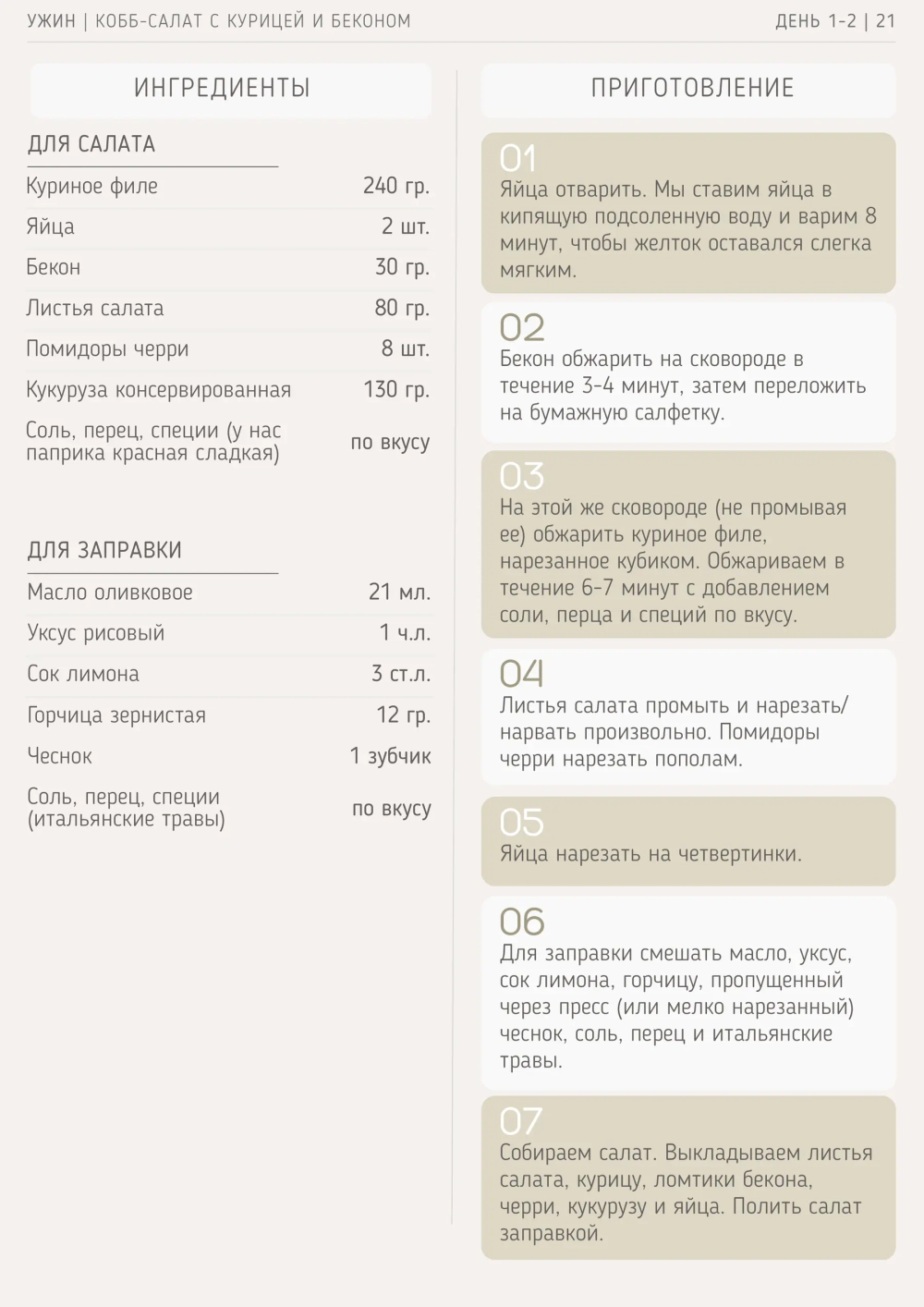 Новая белковая программа питания на 14 дней 1600 ккал (2026 г.)