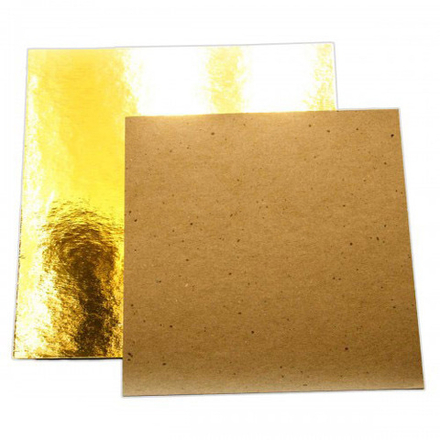 Подложка 300*300 мм золото 0,8 мм