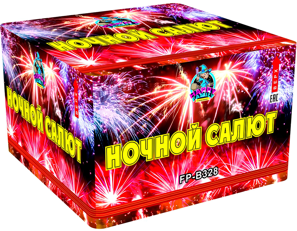 FP-B328 Салют "Ночной салют" (1,2" х 100 залпов)