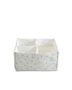Zara Home Корзина из хлопка, цвет бежевый, 30 см