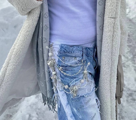 Цепь на джинсы