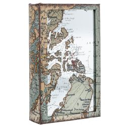 GAEM Ключница с зеркальным элементом, L17 W5 H26 см