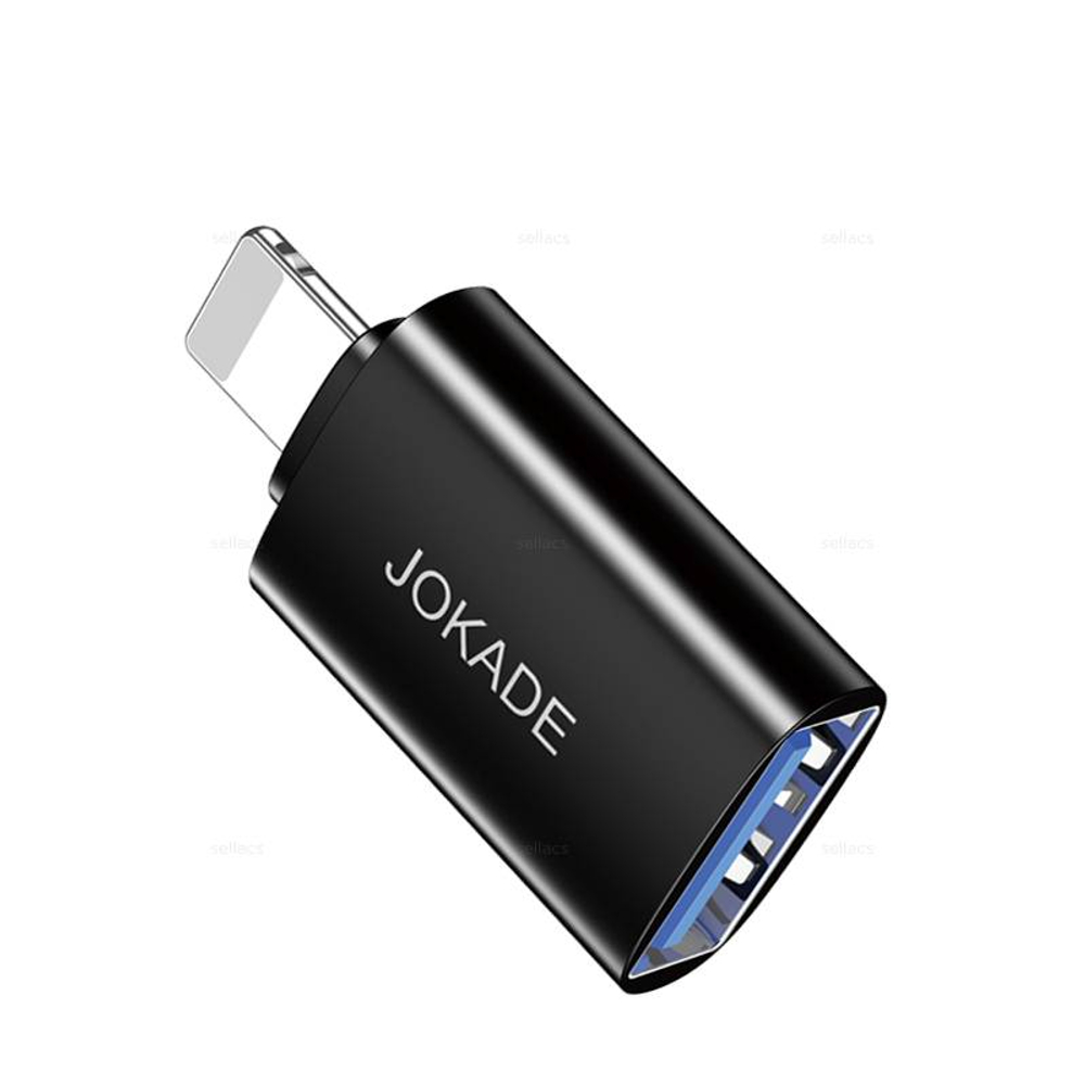 Адаптер OTG для Lightning Jokade JC018 (black)