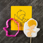 Ангел №14 с голубкой