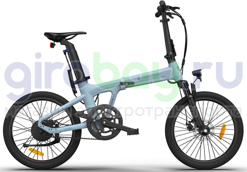 Электровелосипед ADO A20S LITE (36V/9,6Ah) - Лазоревый фото №4