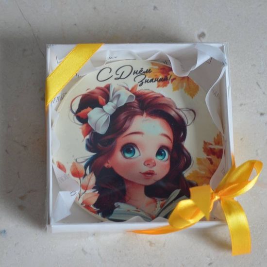 Шоколад с фотопечатью любого вашего дизайна 12 см