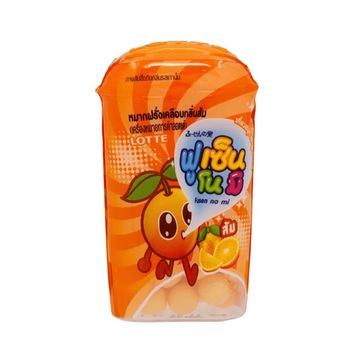 Жевательная резинка Lotte Fusen No Mi Orange со вкусом апельсина, 15 г (Таиланд)