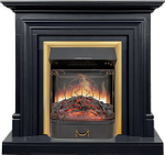 Каминокомплект Bradford - Серый графит с очагом Majestic FX Brass