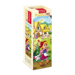 Пазлы 90 эл. А4ф 110х290мм Панорама "Красная шапочка" (Хатбер)