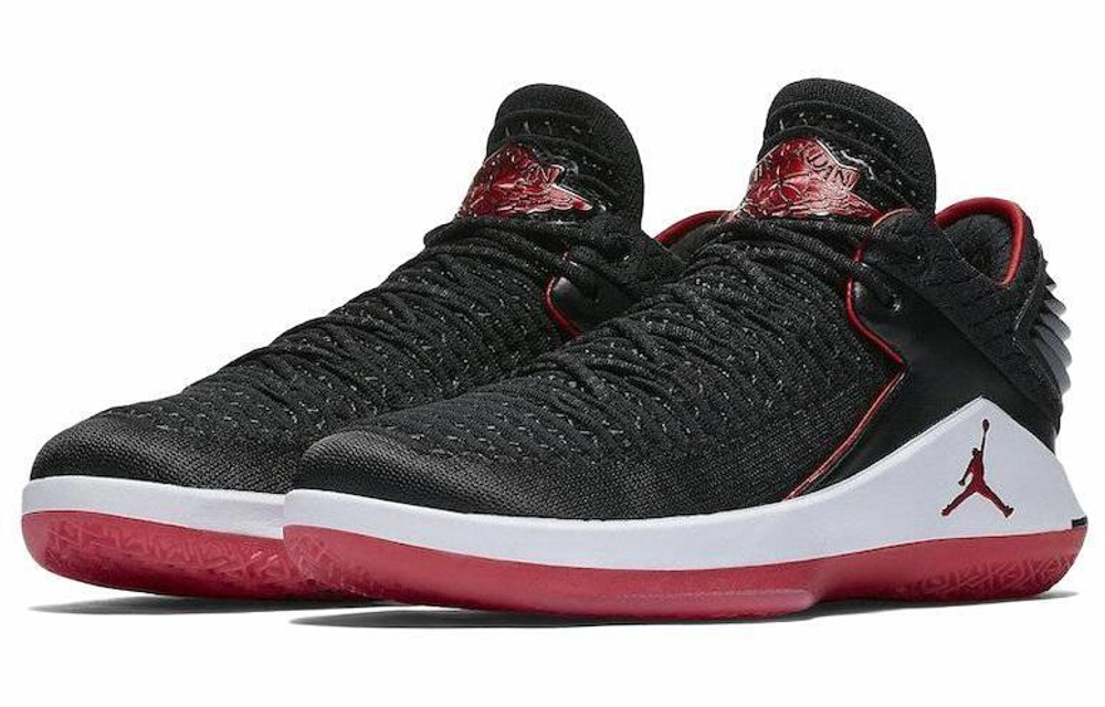 Кроссовки Jordan Air Jordan 32 Low Banned Bred Black University Red