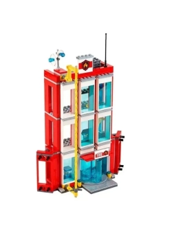 Конструктор Сити Пожарная часть 958 деталей 10831