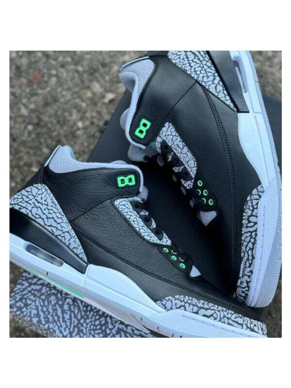 Кроссовки Jordan Air Jordan 3 "Green Glow"