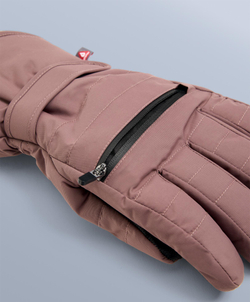 Oysho Технические перчатки SKI Primaloft®, цвет мальвы