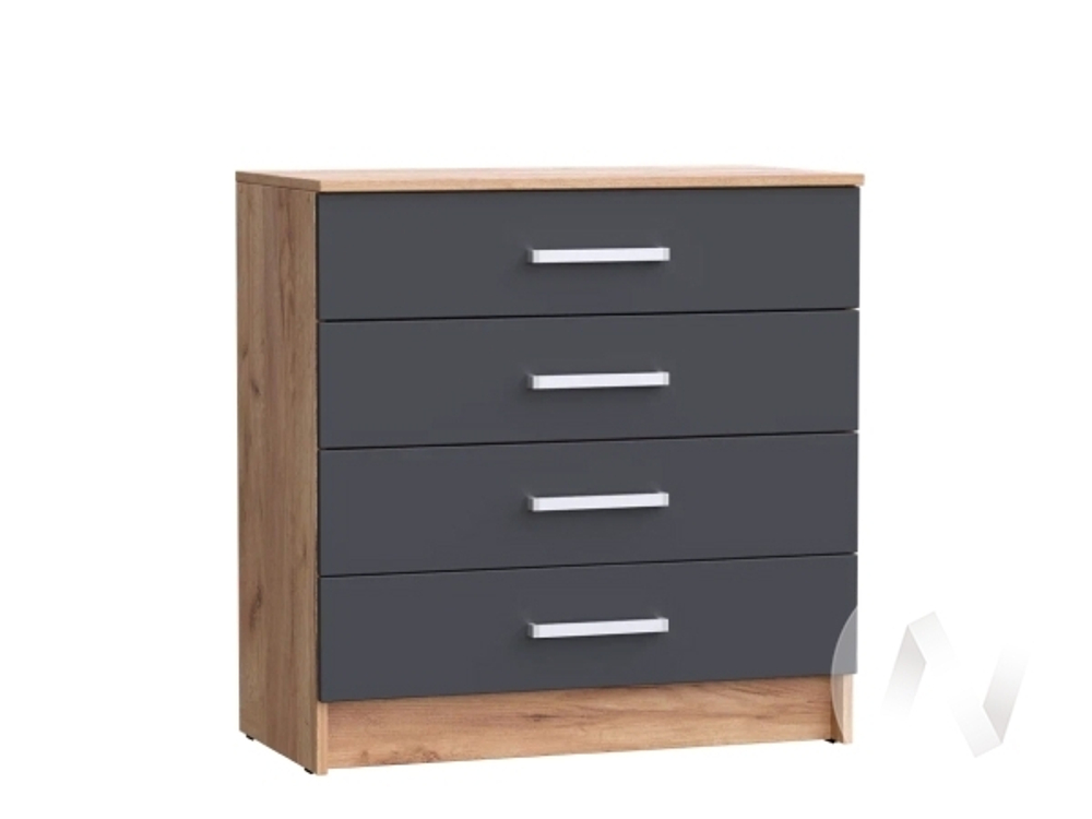 Комод 800 Спальня Мартина (дуб крафт/графит)