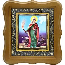 Святая Марта. Икона на холсте.