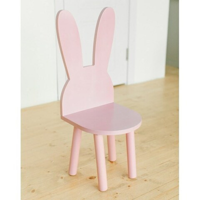 Стул Зайчик Белый