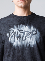 Футболка с набойкой "Райтер". Черно-серая