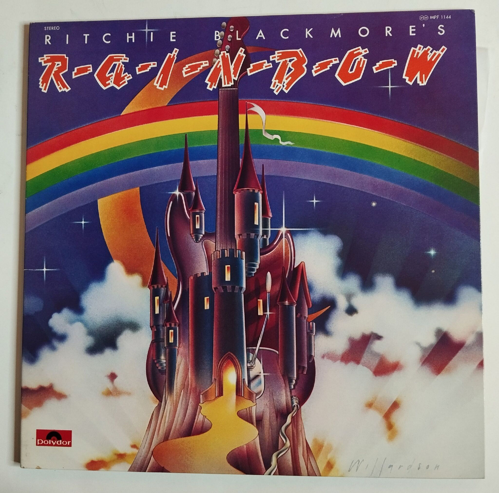 Винтажная виниловая пластинка LP Ritchie Blackmores Rainbow (Japan 1978) (No Obi)
