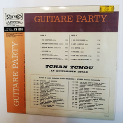 Винтажная виниловая пластинка LP Tchan Tchou Le Guitariste Gitan Guitare Party (France 1973)