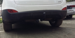 Фаркоп для Hyundai ix35 2010-2015, Kia Sportage 2010-2015 Тип шара: A. Нагрузки: 2000/100 кг, HY 22