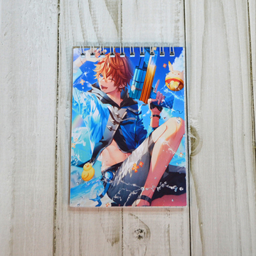 Блокнот "Genshin Impact / Геншин - Тарталья"