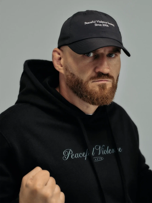 Худи MANTO PEACEFUL VIOLENCE чёрное