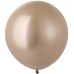 Шар латексный Glossy Хром 61 см (Бежевый)