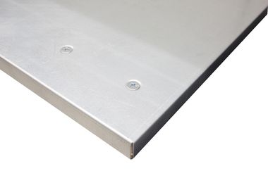 OWB-0214 Столешница оцинкованная для верстака с одной тумбой, 1390х686 мм