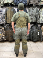 Костюм зимний PRIDE Магнум -45°C, полукомбинезон, Исландия, хаки